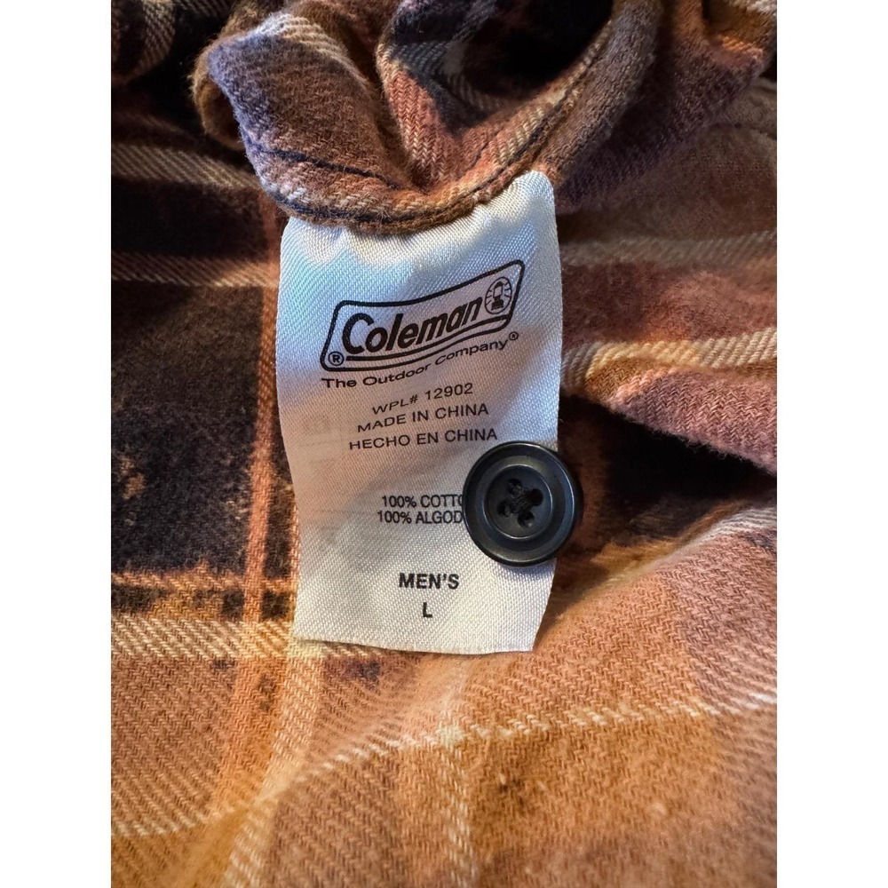 Distressed/ Reworked Flannel | Boho Floral Heritage| One of a kind Patchwork - Picture 7 of 7
